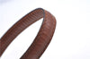 Authentic Louis Vuitton Leather Shoulder Strap Brown 40.9-47.6" LV 5761B