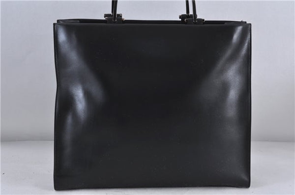 Authentic GUCCI 2Way Shoulder Hand Tote Bag Leather 0021028 Black 5762C