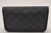 Authentic Louis Vuitton Damier Graphite Ceinture Pochette Homme Waist Bag 5762I