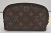 Authentic Louis Vuitton Monogram Pochette Cosmetic Pouch M47515 LV 5765I