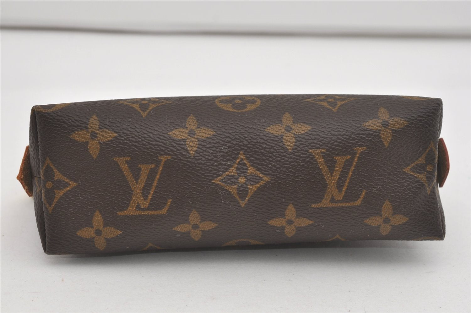 Authentic Louis Vuitton Monogram Pochette Cosmetic Pouch M47515 LV 5765I