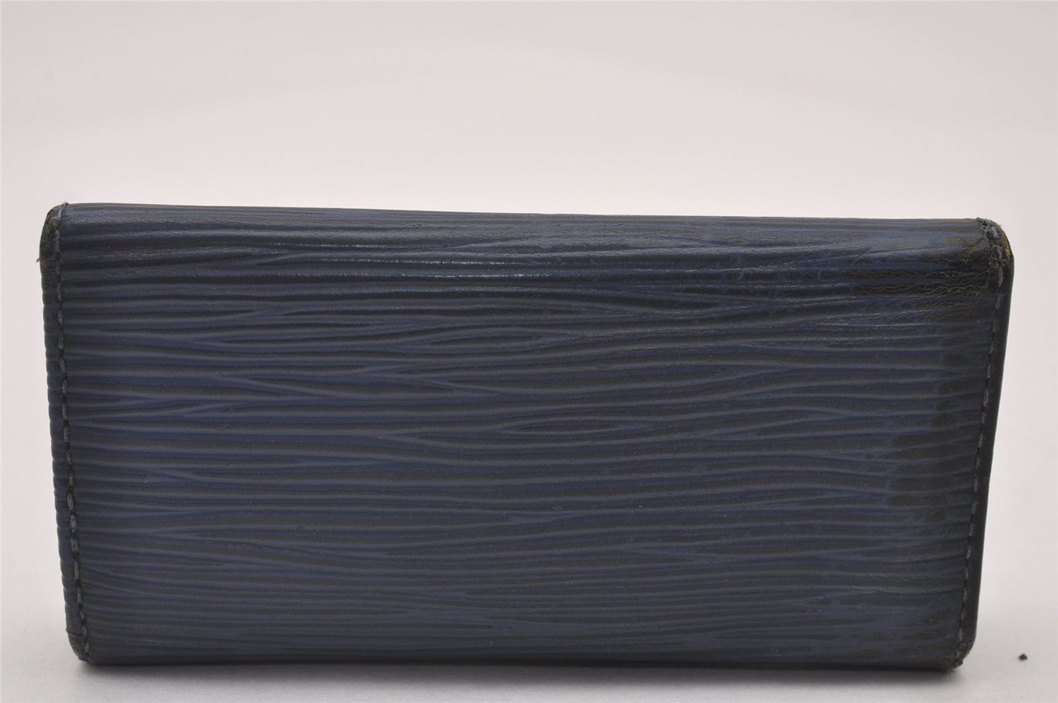 Authentic Louis Vuitton Epi Multicles 4 Key Case Blue M63825 LV 5768I