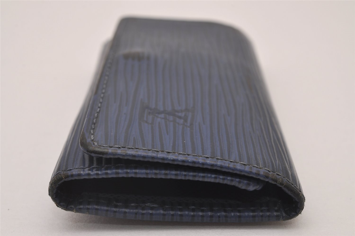Authentic Louis Vuitton Epi Multicles 4 Key Case Blue M63825 LV 5768I