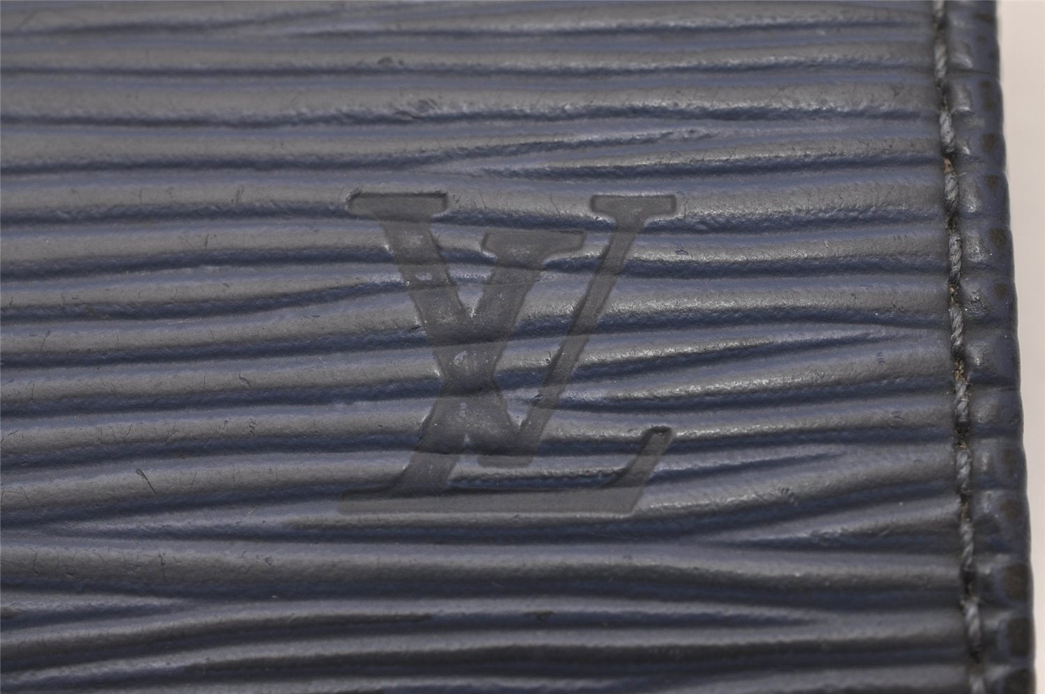 Authentic Louis Vuitton Epi Multicles 4 Key Case Blue M63825 LV 5768I