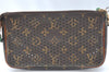 Auth Louis Vuitton Monogram Perforated Pochette Accessoires M95184 Pouch 5769I