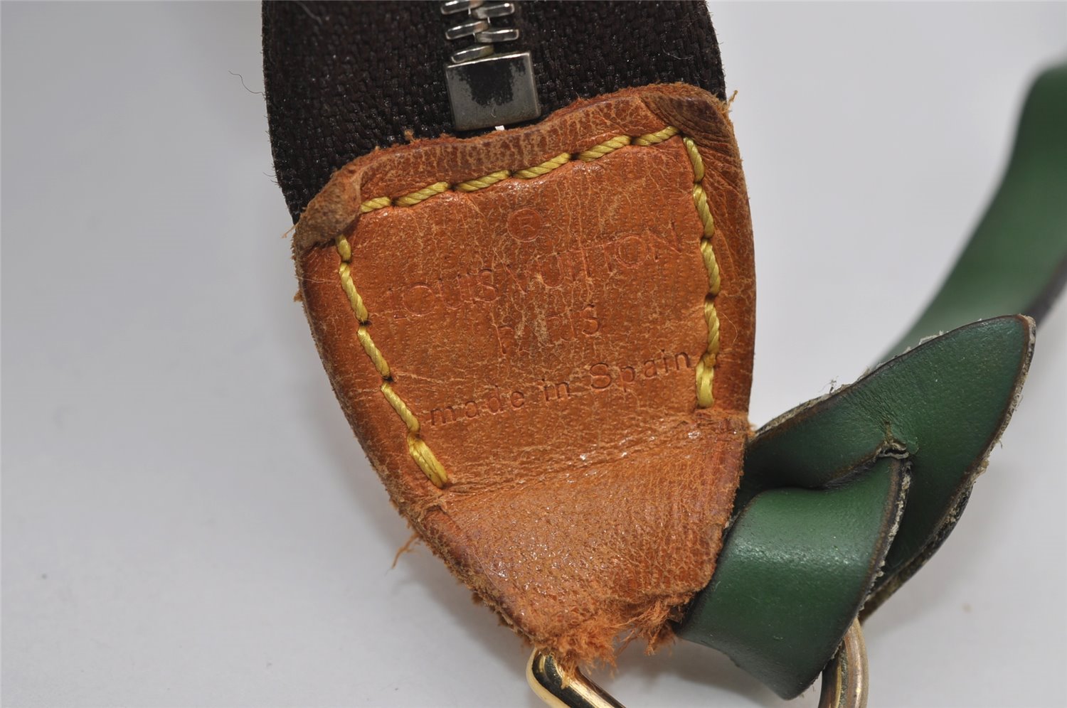 Auth Louis Vuitton Monogram Perforated Pochette Accessoires M95184 Pouch 5769I