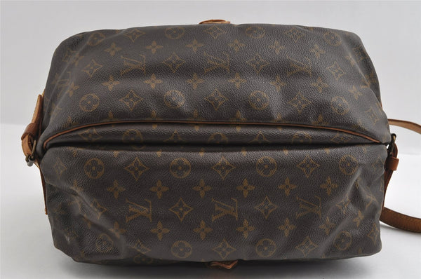 Authentic Louis Vuitton Monogram Saumur 35 Shoulder Cross Bag M42254 LV 5770I