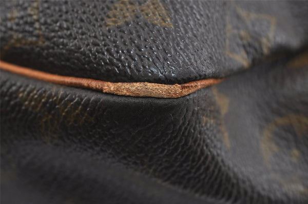 Authentic Louis Vuitton Monogram Saumur 35 Shoulder Cross Bag M42254 LV 5770I