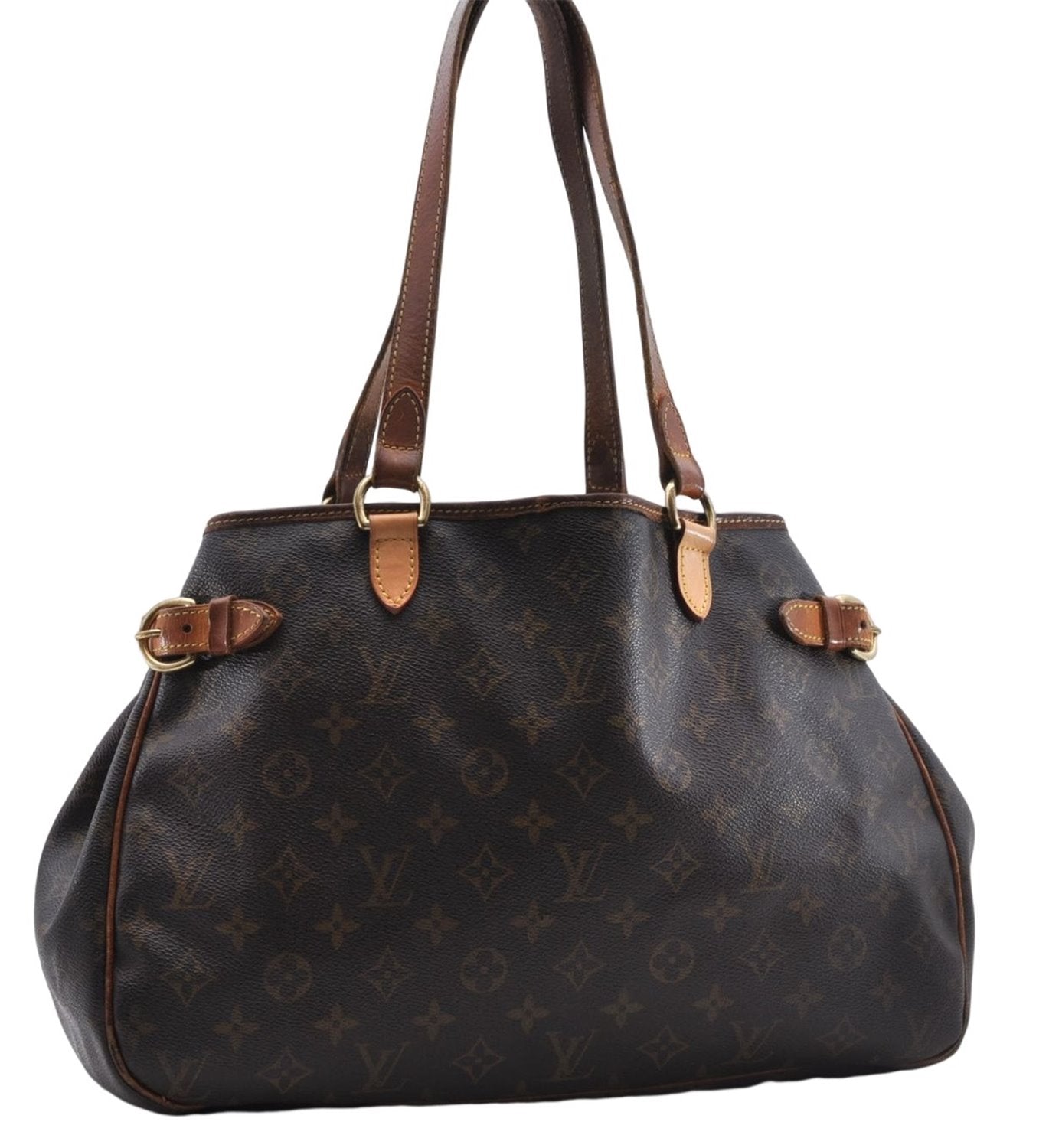 Authentic Louis Vuitton Monogram Batignolles Horizontal Tote Bag M51154 LV 5771D