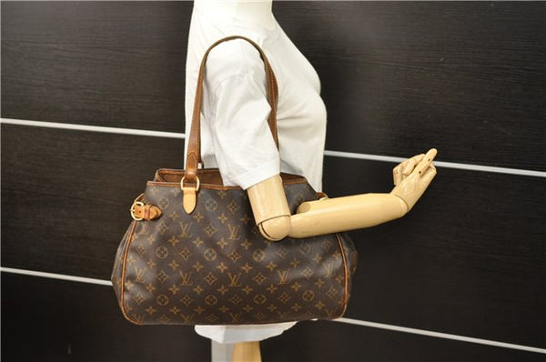 Authentic Louis Vuitton Monogram Batignolles Horizontal Tote Bag M51154 LV 5771D