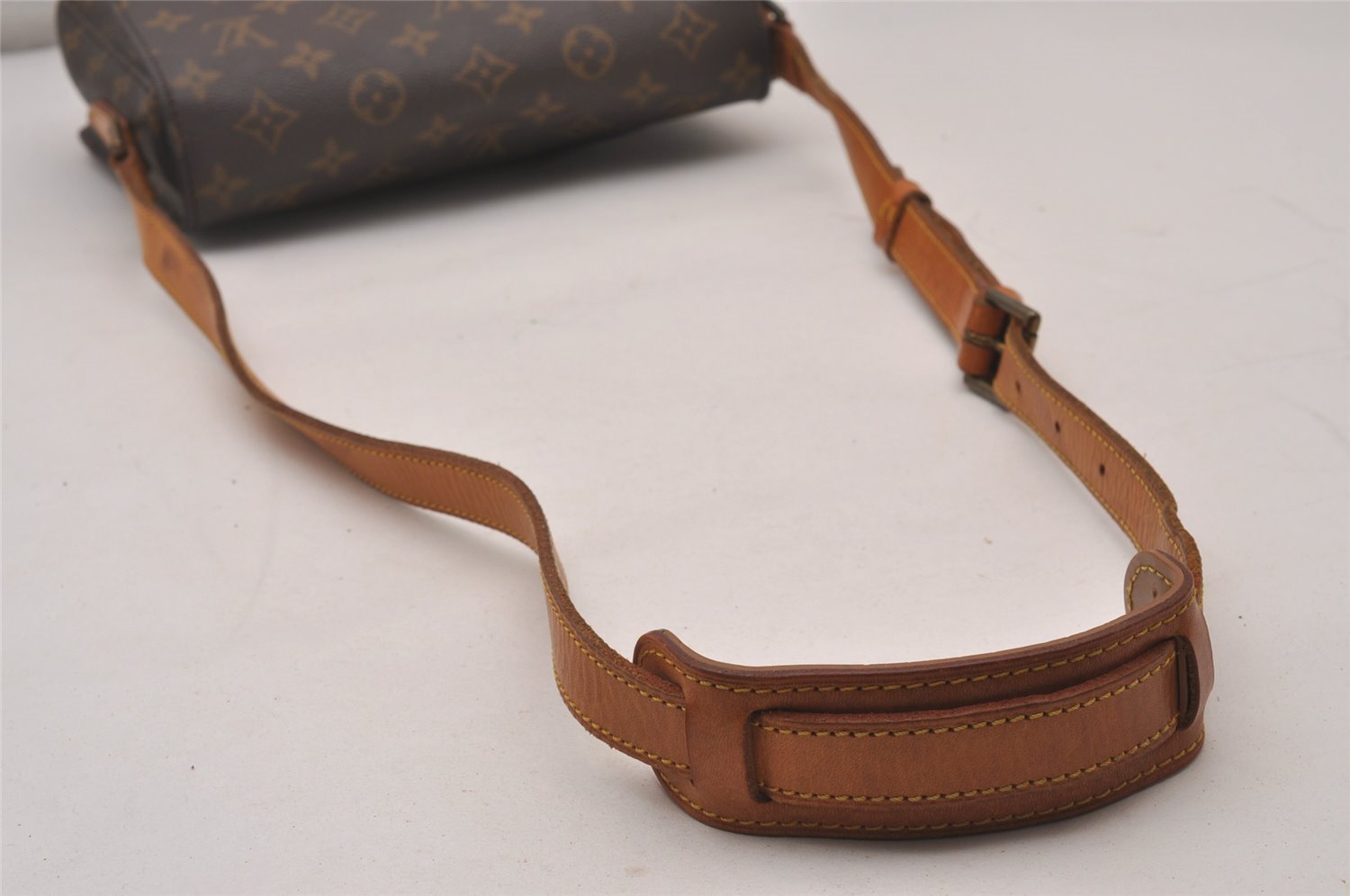 Authentic Louis Vuitton Monogram Saint Cloud GM M51242 Shoulder Cross Bag 5771I