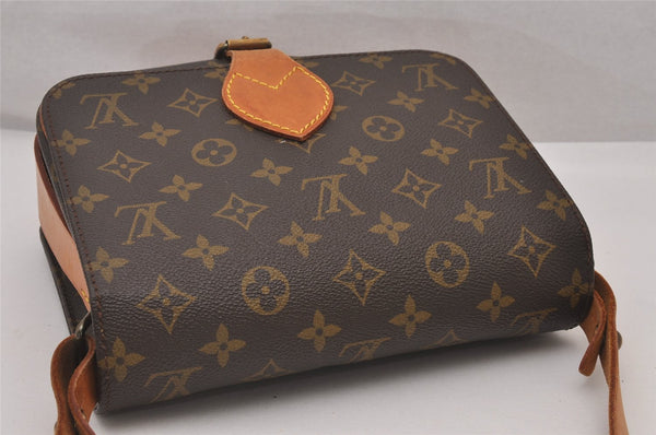 Authentic Louis Vuitton Monogram Cartouchiere MM M51253 Shoulder Cross Bag 5773I