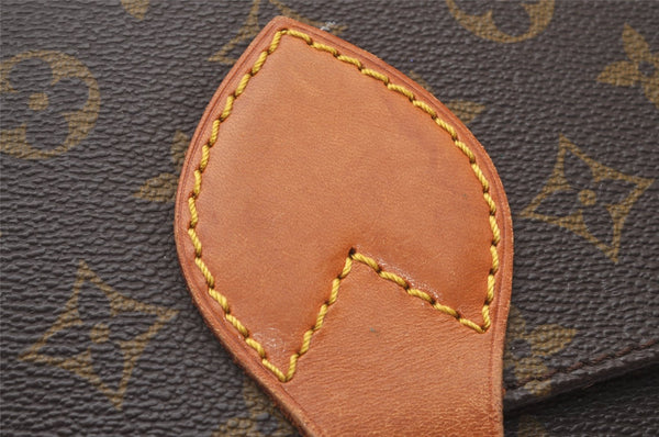 Authentic Louis Vuitton Monogram Cartouchiere MM M51253 Shoulder Cross Bag 5773I