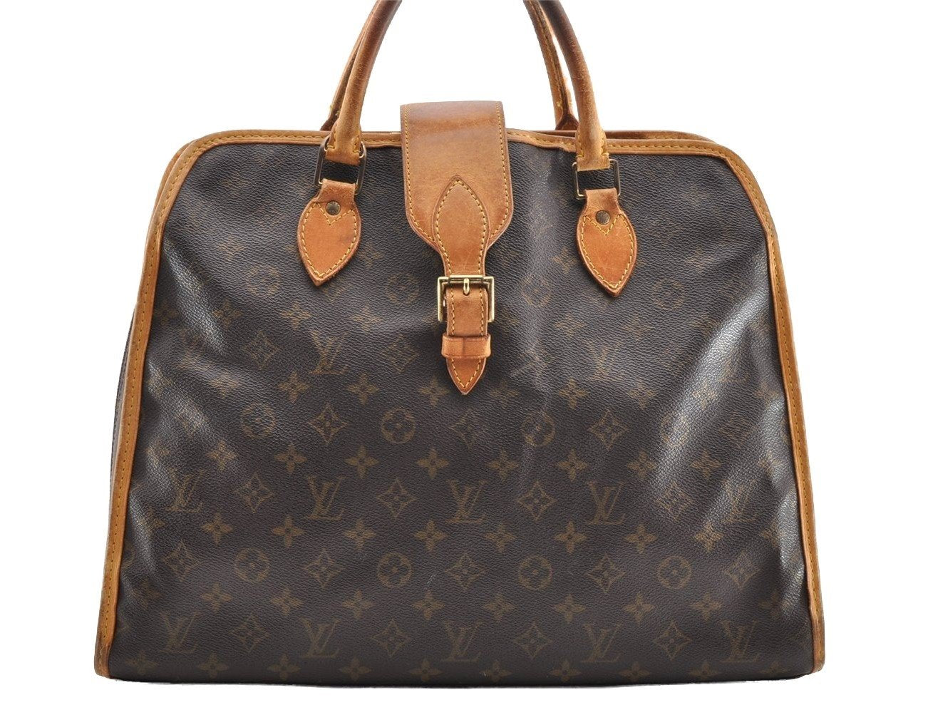 Authentic Louis Vuitton Monogram Rivoli Business bag Hand Bag M53380 LV 5774I