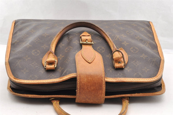 Authentic Louis Vuitton Monogram Rivoli Business bag Hand Bag M53380 LV 5774I