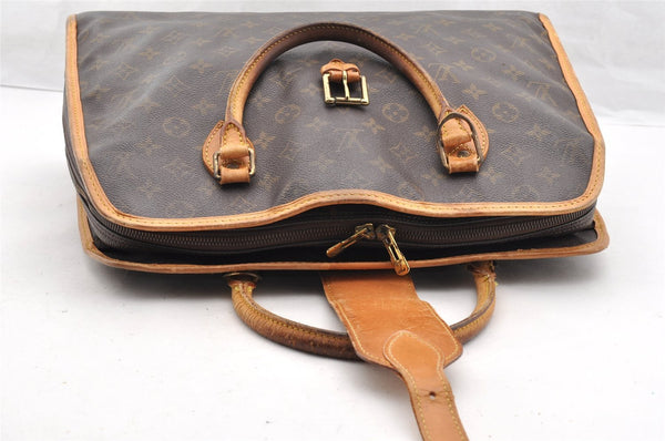 Authentic Louis Vuitton Monogram Rivoli Business bag Hand Bag M53380 LV 5774I