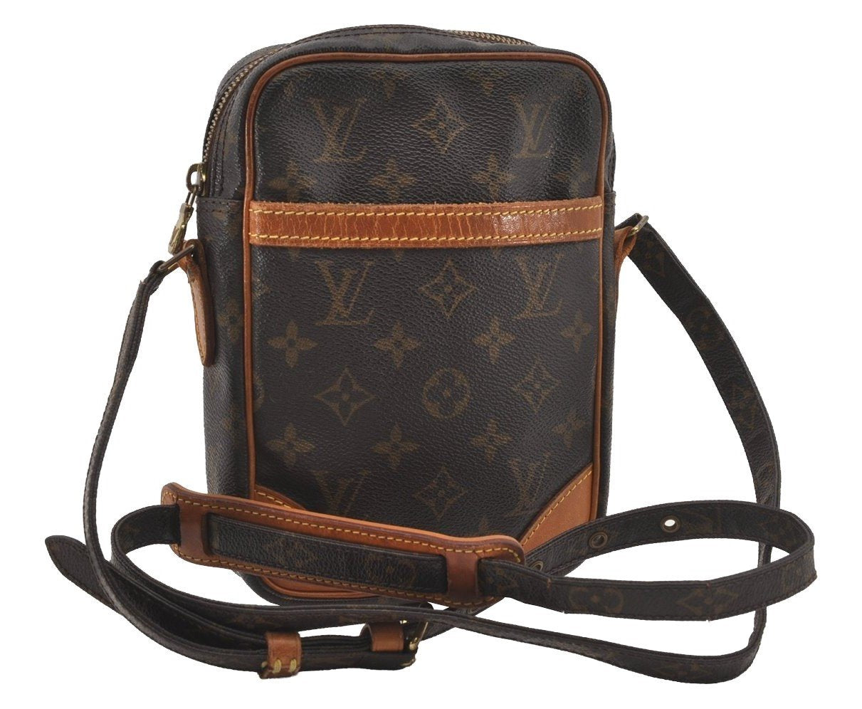 Authentic Louis Vuitton Monogram Danube Shoulder Cross Body Bag M45266 LV 5776I