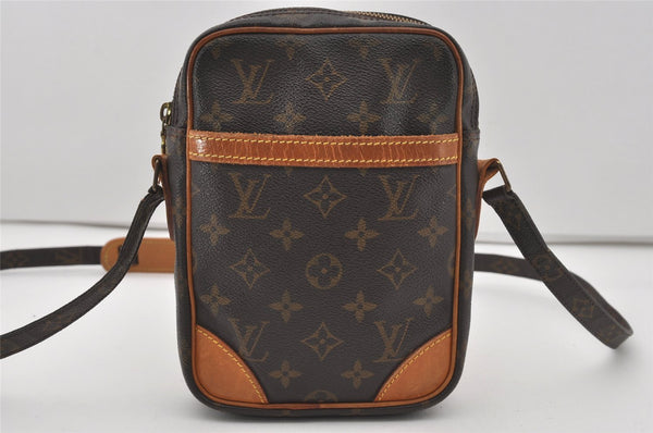 Authentic Louis Vuitton Monogram Danube Shoulder Cross Body Bag M45266 LV 5776I