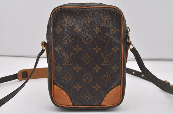 Authentic Louis Vuitton Monogram Danube Shoulder Cross Body Bag M45266 LV 5776I