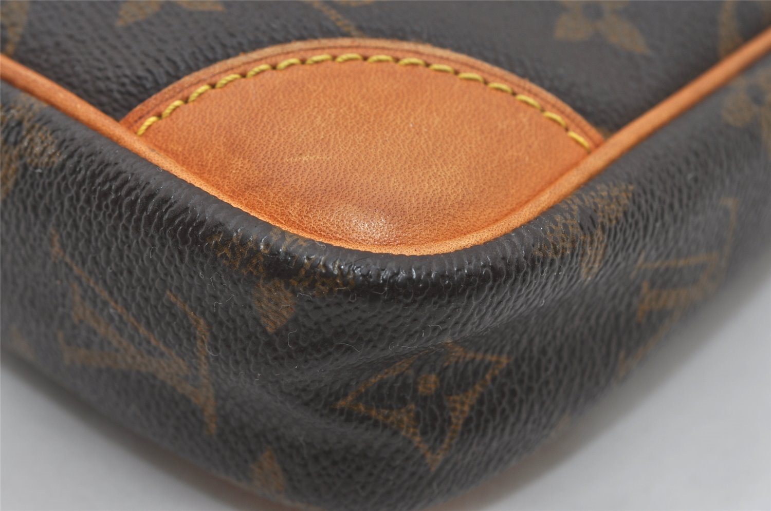 Authentic Louis Vuitton Monogram Danube Shoulder Cross Body Bag M45266 LV 5776I