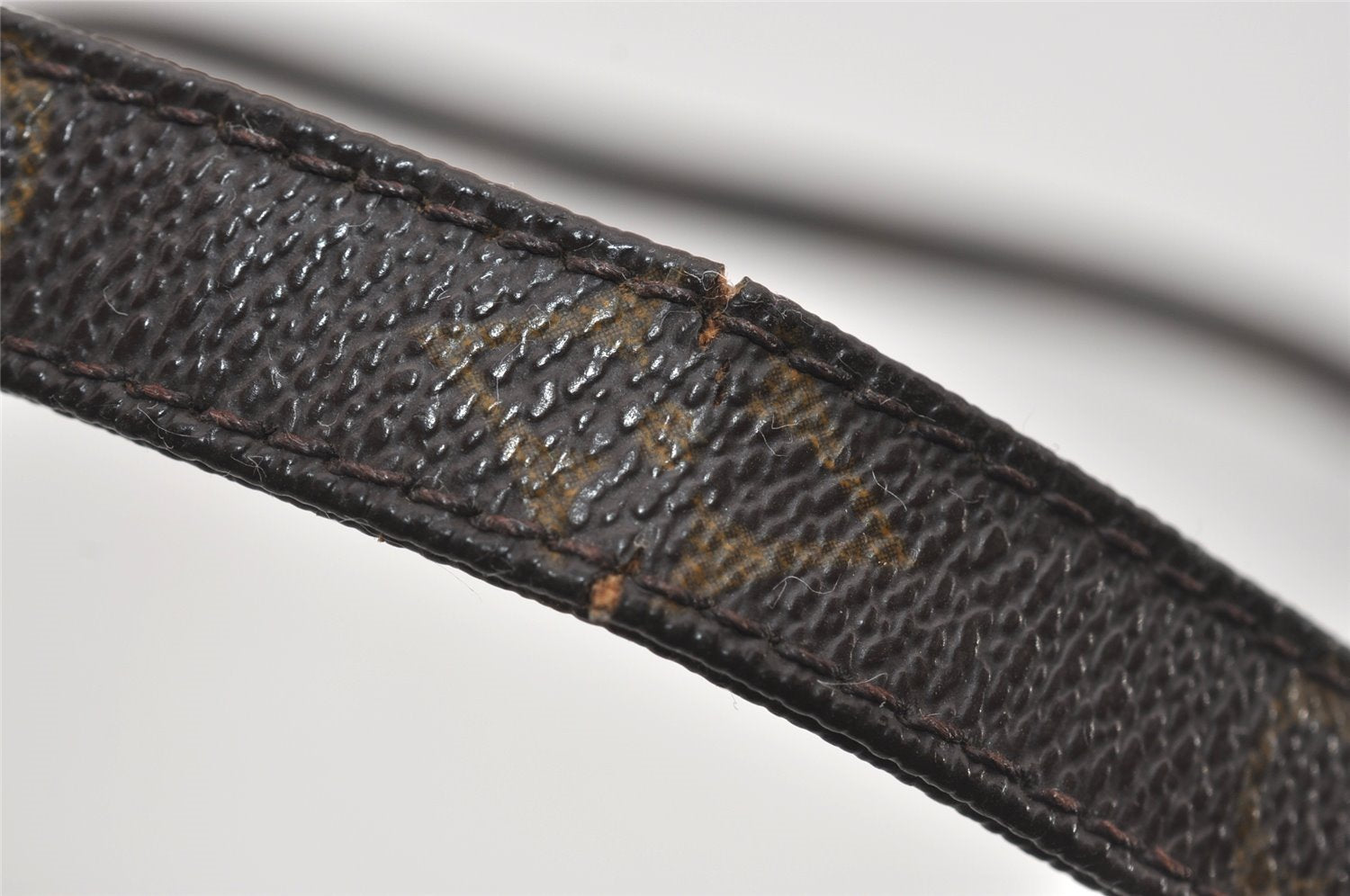 Authentic Louis Vuitton Monogram Danube Shoulder Cross Body Bag M45266 LV 5776I