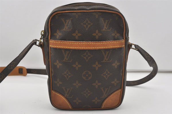 Authentic Louis Vuitton Monogram Danube Shoulder Cross Body Bag M45266 LV 5778I