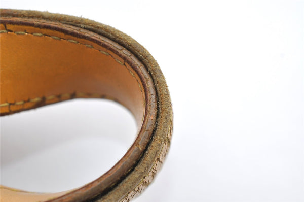 Authentic Louis Vuitton Epi Lussac Shoulder Tote Bag Yellow M52289 LV 5779I