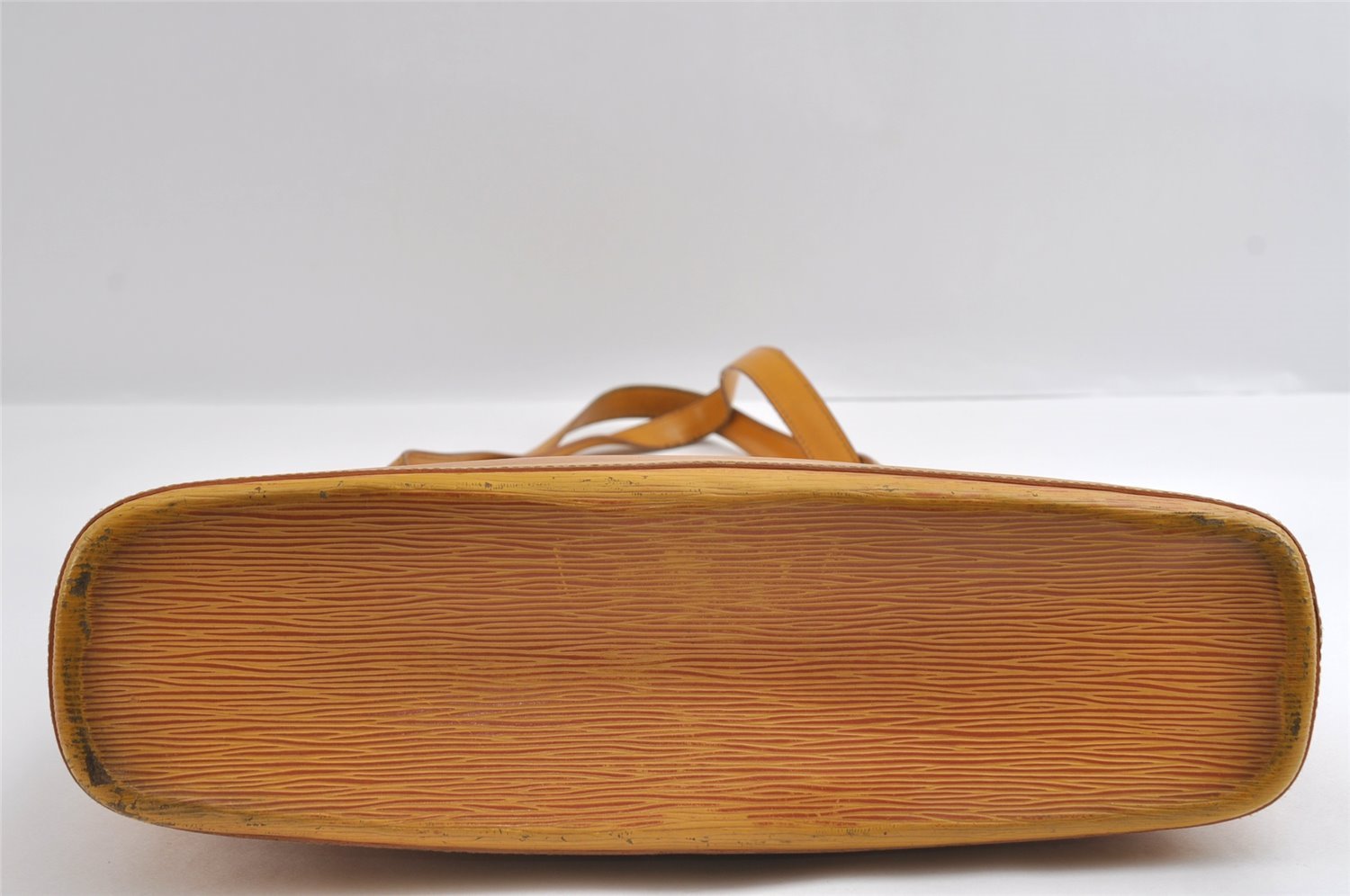 Authentic Louis Vuitton Epi Lussac Shoulder Tote Bag Yellow M52289 LV 5779I