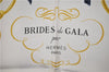 Authentic HERMES Carre 90 Scarf "BRIDES de GALA par" Silk Navy 5780F