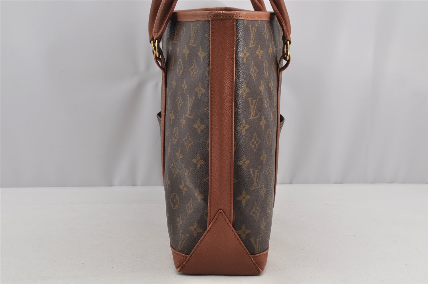 Auth Louis Vuitton Monogram Sac Weekend PM Vintage Tote Bag M42425 Junk 5781I