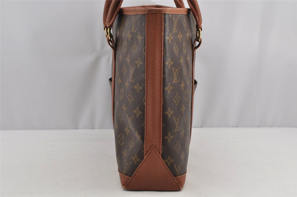 Auth Louis Vuitton Monogram Sac Weekend PM Vintage Tote Bag M42425 Junk 5781I