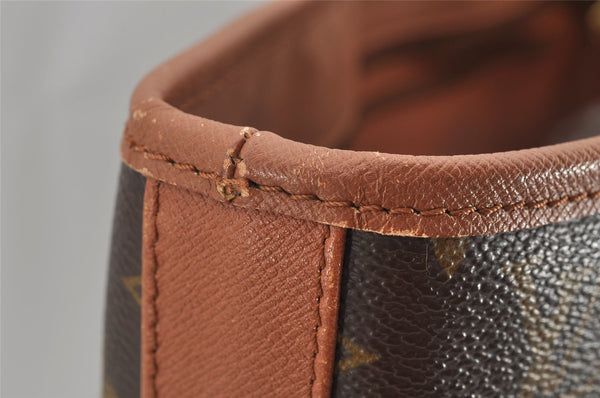 Auth Louis Vuitton Monogram Sac Weekend PM Vintage Tote Bag M42425 Junk 5781I