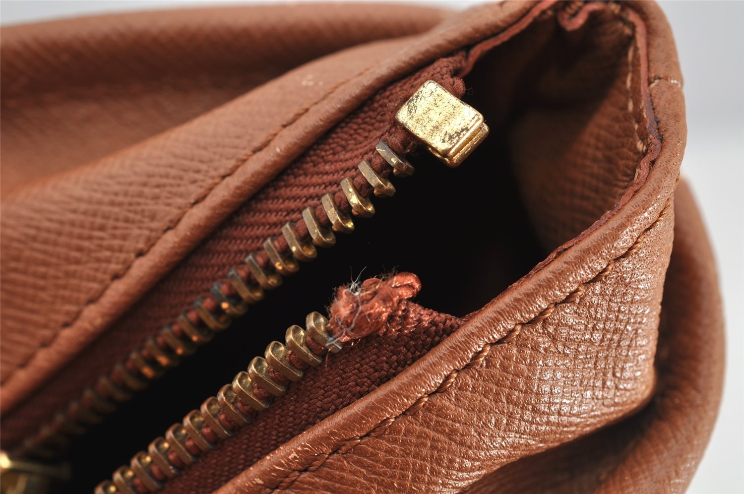 Auth Louis Vuitton Monogram Sac Weekend PM Vintage Tote Bag M42425 Junk 5781I