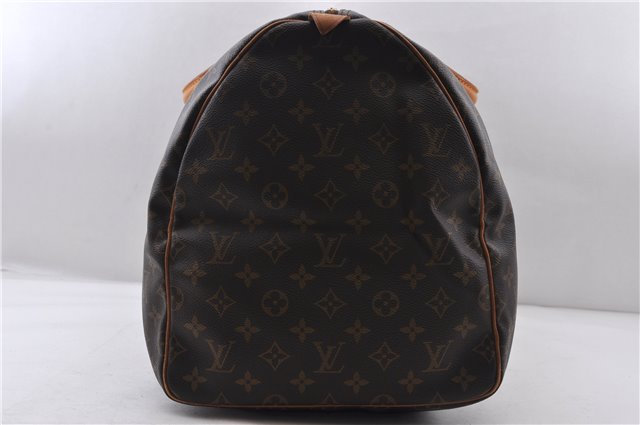 Authentic LOUIS VUITTON Monogram Keepall 55 Boston Bag M41424 LV 5783C