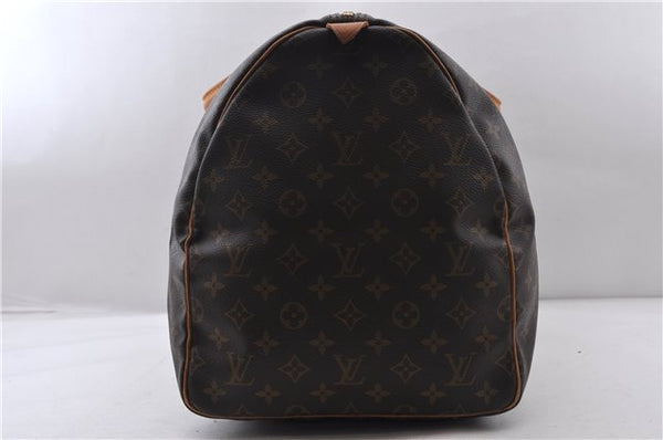 Authentic LOUIS VUITTON Monogram Keepall 55 Boston Bag M41424 LV 5783C