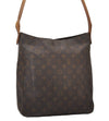 Authentic Louis Vuitton Monogram Looping GM Shoulder Bag M51145 LV 5784I