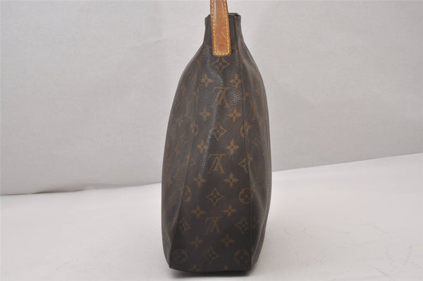 Authentic Louis Vuitton Monogram Looping GM Shoulder Bag M51145 LV 5784I