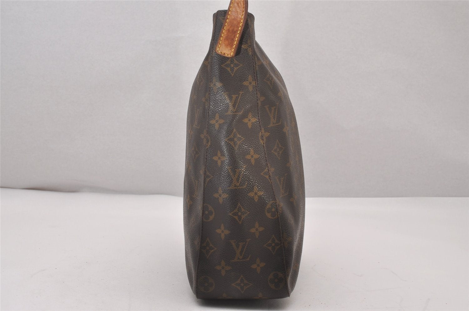 Authentic Louis Vuitton Monogram Looping GM Shoulder Bag M51145 LV 5784I
