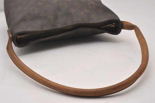 Authentic Louis Vuitton Monogram Looping GM Shoulder Bag M51145 LV 5784I