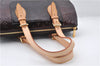 Auth Louis Vuitton Vernis Rose Wood Avenue Shoulder Bag Wine Red M93510 LV 5785E