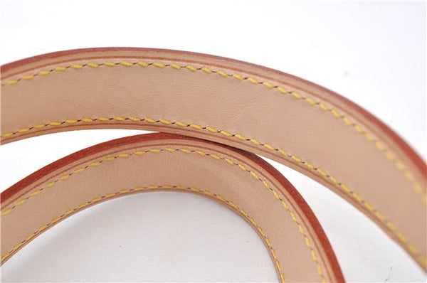 Auth Louis Vuitton Vernis Rose Wood Avenue Shoulder Bag Wine Red M93510 LV 5785E