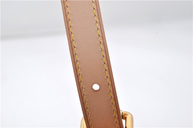 Auth Louis Vuitton Vernis Rose Wood Avenue Shoulder Bag Wine Red M93510 LV 5785E