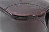 Auth Louis Vuitton Vernis Rose Wood Avenue Shoulder Bag Wine Red M93510 LV 5785E