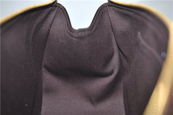 Auth Louis Vuitton Vernis Rose Wood Avenue Shoulder Bag Wine Red M93510 LV 5785E