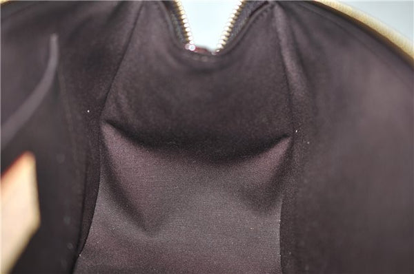 Auth Louis Vuitton Vernis Rose Wood Avenue Shoulder Bag Wine Red M93510 LV 5785E