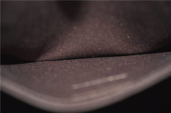 Auth Louis Vuitton Vernis Rose Wood Avenue Shoulder Bag Wine Red M93510 LV 5785E