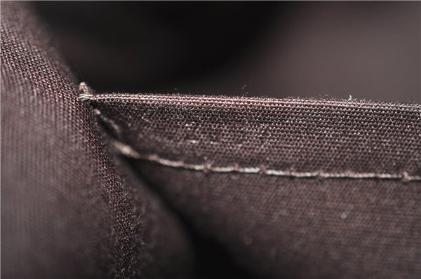 Auth Louis Vuitton Vernis Rose Wood Avenue Shoulder Bag Wine Red M93510 LV 5785E