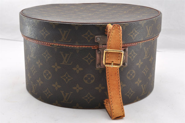 Authentic Louis Vuitton Monogram Boite Chapeaux 30 Hat Box M23626 LV 5786I