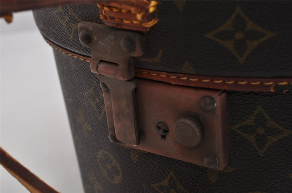 Authentic Louis Vuitton Monogram Boite Chapeaux 30 Hat Box M23626 LV 5786I