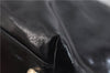 Authentic GUCCI Shoulder Tote Bag PVC Leather 257302 Black 5787C